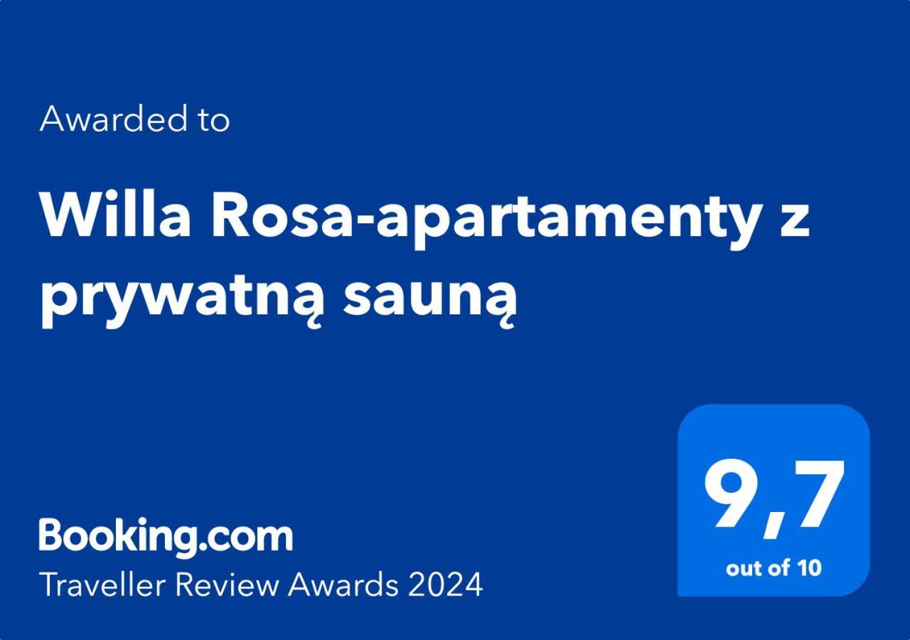 Willa Rosa-apartamenty Z Prywatna Sauna